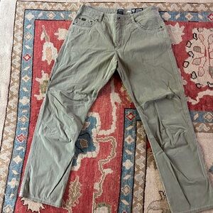 Kuhl Men's Chinos in Olive Green